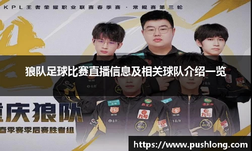 狼队足球比赛直播信息及相关球队介绍一览