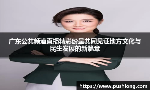 广东公共频道直播精彩纷呈共同见证地方文化与民生发展的新篇章
